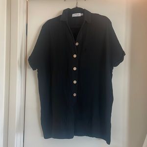 Petal and Pup black romper